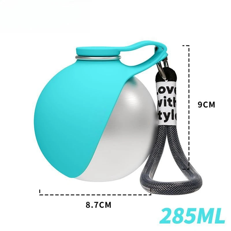 PawFlask™ — Spill-Proof Dog Water Bottle | 285 ml Stainless Steel